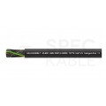 Kabel sterowniczy JZ-600 HMH 3x1,5mm2 czarny 0,6/1kV zewnętrzny bezhalogenowy numerowany olejoodporny Dca linka Helukabel