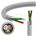 Kabel sterowniczy LIYCY 3x0,34mm2 szary 300/300V ekranowany olejoodporny linka Helukabel