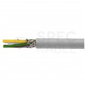 Kabel sterowniczy LIYCY 4x0,25mm2 szary 300/300V ekranowany olejoodporny linka Helukabel
