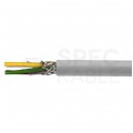 Kabel sterowniczy LIYCY 4x0,75mm2 szary 300/500V ekranowany linka Alantec