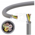 Kabel sterowniczy LIYCY 5x1mm2 szary 300/300V ekranowany olejoodporny linka Helukabel