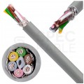 Kabel sterowniczy LIYCY 6x0,5mm2 szary 300/300V ekranowany olejoodporny linka Helukabel
