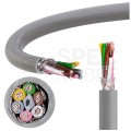 Kabel sterowniczy LIYCY 6x0,5mm2 szary 300/300V ekranowany olejoodporny linka Helukabel