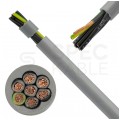 Kabel sterowniczy OPVC-JZ 7x1mm2 szary 300/500V numerowany olejoodporny linka TKD