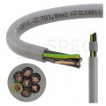 Kabel sterowniczy OPVC-JZ 7x1mm2 szary 300/500V numerowany olejoodporny linka TKD