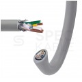 Kabel sterowniczy parowany BiT LIYCY-P 2x2x0,75mm2 szary 300/300V ekranowany olejoodporny linka Bitner