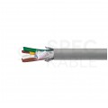 Kabel sterowniczy parowany BiT LIYCY-P 2x2x0,75mm2 szary 300/300V ekranowany olejoodporny linka Bitner