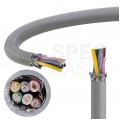 Kabel sterowniczy parowany BiT LIYCY-P 3x2x0,5mm2 szary 300/300V ekranowany olejoodporny linka Bitner