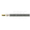 Kabel sterowniczy parowany SUPER-PAAR-TRONIC-C-PUR 1x2x0,5mm2 szary 300/500V bezhalogenowy odporny na działanie bioolejów i mikroorganizmów Dca linka Helukabel
