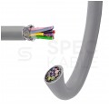 Kabel sterowniczy TECHNOTRONIK LIYCY 10x0,25mm2 szary 300/300V ekranowany olejoodporny linka Technokabel