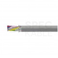 Kabel sterowniczy TECHNOTRONIK LIYCY 14x0,14mm2 szary 300/300V ekranowany olejoodporny linka Technokabel