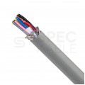 Kabel sterowniczy TECHNOTRONIK LIYCY 16x0,25mm2 szary 300/300V ekranowany olejoodporny linka Technokabel