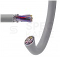 Kabel sterowniczy TECHNOTRONIK LIYCY 25x0,14mm2 szary 300/300V ekranowany olejoodporny linka Technokabel
