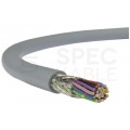 Kabel sterowniczy TECHNOTRONIK LIYCY 25x0,25mm2 szary 300/300V ekranowany olejoodporny linka Technokabel