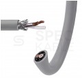 Kabel sterowniczy TECHNOTRONIK LIYCY 2x0,14mm2 szary 300/300V ekranowany olejoodporny linka Technokabel