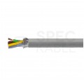 Kabel sterowniczy TECHNOTRONIK LIYCY 5x0,25mm2 szary 300/300V ekranowany olejoodporny linka Technokabel