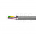 Kabel sterowniczy TECHNOTRONIK LIYCY 6x0,14mm2 szary 300/300V ekranowany olejoodporny linka Technokabel