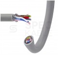 Kabel sterowniczy TECHNOTRONIK LIYCY 8x0,14mm2 szary 300/300V ekranowany olejoodporny linka Technokabel