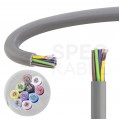 Kabel sterowniczy TECHNOTRONIK LIYY 10x0,14mm2 szary 300/300V olejoodporny linka Technokabel