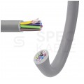 Kabel sterowniczy TECHNOTRONIK LIYY 10x0,14mm2 szary 300/300V olejoodporny linka Technokabel