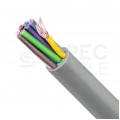 Kabel sterowniczy TECHNOTRONIK LIYY 10x0,14mm2 szary 300/300V olejoodporny linka Technokabel