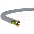 Kabel sterowniczy TECHNOTRONIK LIYY 10x0,14mm2 szary 300/300V olejoodporny linka Technokabel