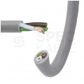 Kabel sterowniczy TECHNOTRONIK LIYY 3x0,14mm2 szary 300/300V olejoodporny linka Technokabel