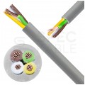 Kabel sterowniczy TECHNOTRONIK LIYY 4x0,14mm2 szary 300/300V olejoodporny linka Technokabel