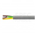 Kabel sterowniczy TECHNOTRONIK LIYY 4x0,25mm2 szary 300/300V olejoodporny linka Technokabel