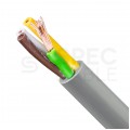 Kabel sterowniczy TECHNOTRONIK LIYY 4x0,25mm2 szary 300/300V olejoodporny linka Technokabel