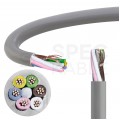 Kabel sterowniczy TECHNOTRONIK LIYY 6x0,34mm2 szary 300/300V olejoodporny linka Technokabel