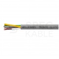 Kabel sterowniczy TRONIC LIYY 4x0,25mm2 szary 500V olejoodporny linka Helukabel