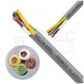 Kabel sterowniczy TRONIC LIYY 4x0,34mm2 szary 500V olejoodporny linka Helukabel