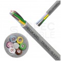 Kabel sterowniczy TRONIC LIYY 6x0,5mm2 szary 500V olejoodporny linka Helukabel