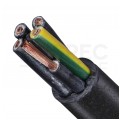 Kabel sterowniczy ziemny BiT 1000 FR 5x2,5mm2 czarny 0,6/1kV zasilający numerowany olejoodporny linka Bitner