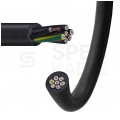Kabel sterowniczy ziemny BiT 1000 FR 7x1mm2 czarny 0,6/1kV zasilający numerowany olejoodporny linka Bitner