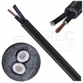 Kabel sterowniczy ziemny BiT 1000 H 2x2,5mm2 czarny 0,6/1kV zasilający numerowany bezhalogenowy Cca linka Bitner