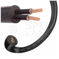 Kabel sterowniczy ziemny BiT 500 Black FR 2x0,75mm2 czarny 300/500V zasilający numerowany olejoodporny linka Bitner