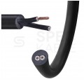Kabel sterowniczy ziemny BiT 500 Black FR 2x0,75mm2 czarny 300/500V zasilający numerowany olejoodporny linka Bitner