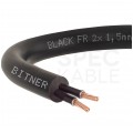 Kabel sterowniczy ziemny BiT 500 Black FR 2x1,5mm2 czarny 300/500V zasilający numerowany olejoodporny linka Bitner