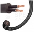 Kabel sterowniczy ziemny BiT 500 Black FR 2x1mm2 czarny 300/500V zasilający numerowany olejoodporny linka Bitner