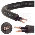 Kabel sterowniczy ziemny BiT 500 Black FR 2x1mm2 czarny 300/500V zasilający numerowany olejoodporny linka Bitner