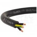 Kabel sterowniczy ziemny BiT 500 Black FR 3x2,5mm2 czarny 300/500V zasilający numerowany olejoodporny linka Bitner