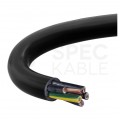 Kabel sterowniczy ziemny BiT 500 Black FR 5x0,75mm2 czarny 300/500V zasilający numerowany olejoodporny linka Bitner