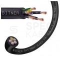 Kabel sterowniczy ziemny BiT 500 Black FR 5x1,5mm2 czarny 300/500V zasilający numerowany olejoodporny linka Bitner