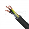 Kabel sterowniczy ziemny DPCFlex 500 FR BK 3x1,5mm2 czarny 300/500V zasilający numerowany olejoodporny linka Drutplast