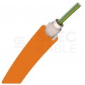 Kabel światłowodowy 2 włókna 2J SM 9/125 DAC zewnętrzny do ziemi pomarańczowy FIXNET