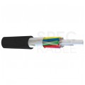 Kabel światłowodowy A-DQ(ZN)2Y 96 włókien SM G.657.A1 wielotubowy (8x12J) zewnętrzny bezhalogenowy czarny TKF