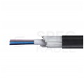 Kabel światłowodowy U­DQ(ZN)BH 8 włókien MM 50/125 OM3 uniwersalny Dca bezhalogenowy LSOH czarny C&C