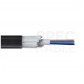 Kabel światłowodowy U­DQ(ZN)BH 8 włókien MM 50/125 OM3 uniwersalny Dca bezhalogenowy LSOH czarny C&C